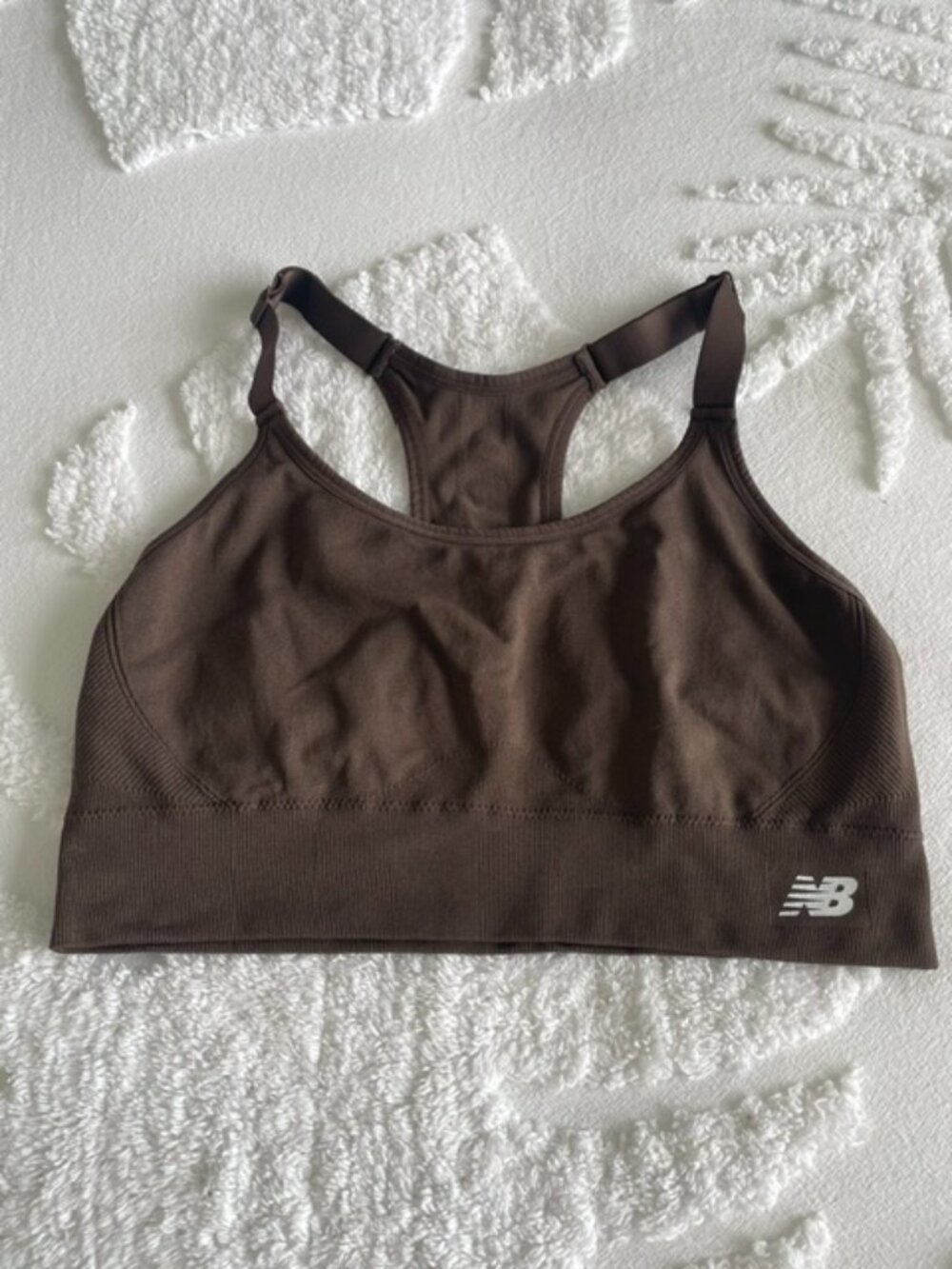 New Balance Sports Bra adjustable straps - Brown - Size XL